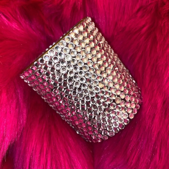 Rhinestone candle holder - Picture 3 of 3